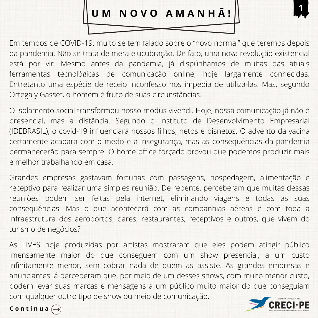 um novo amanhã