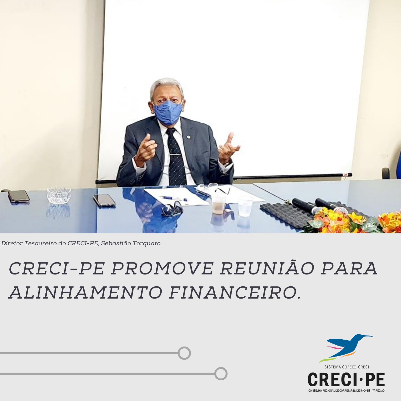 CRECI-PE PROMOVE REUNIÃO PARA ALINHAMENTO FINANCEIRO