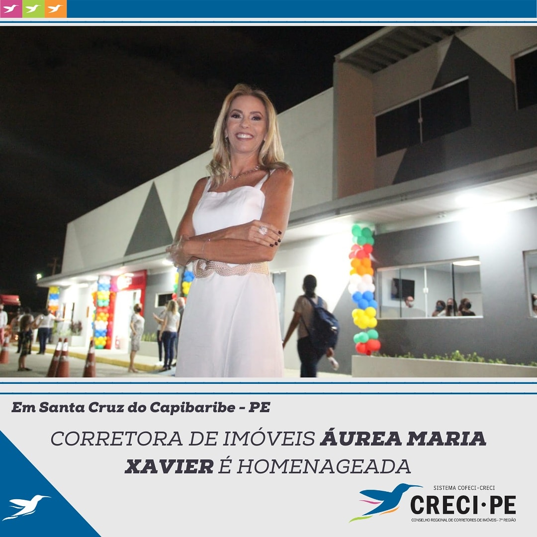 Corretora de Imóveis recebe homenagem na inauguração do Centro Operacional do Moda Center Santa Cruz