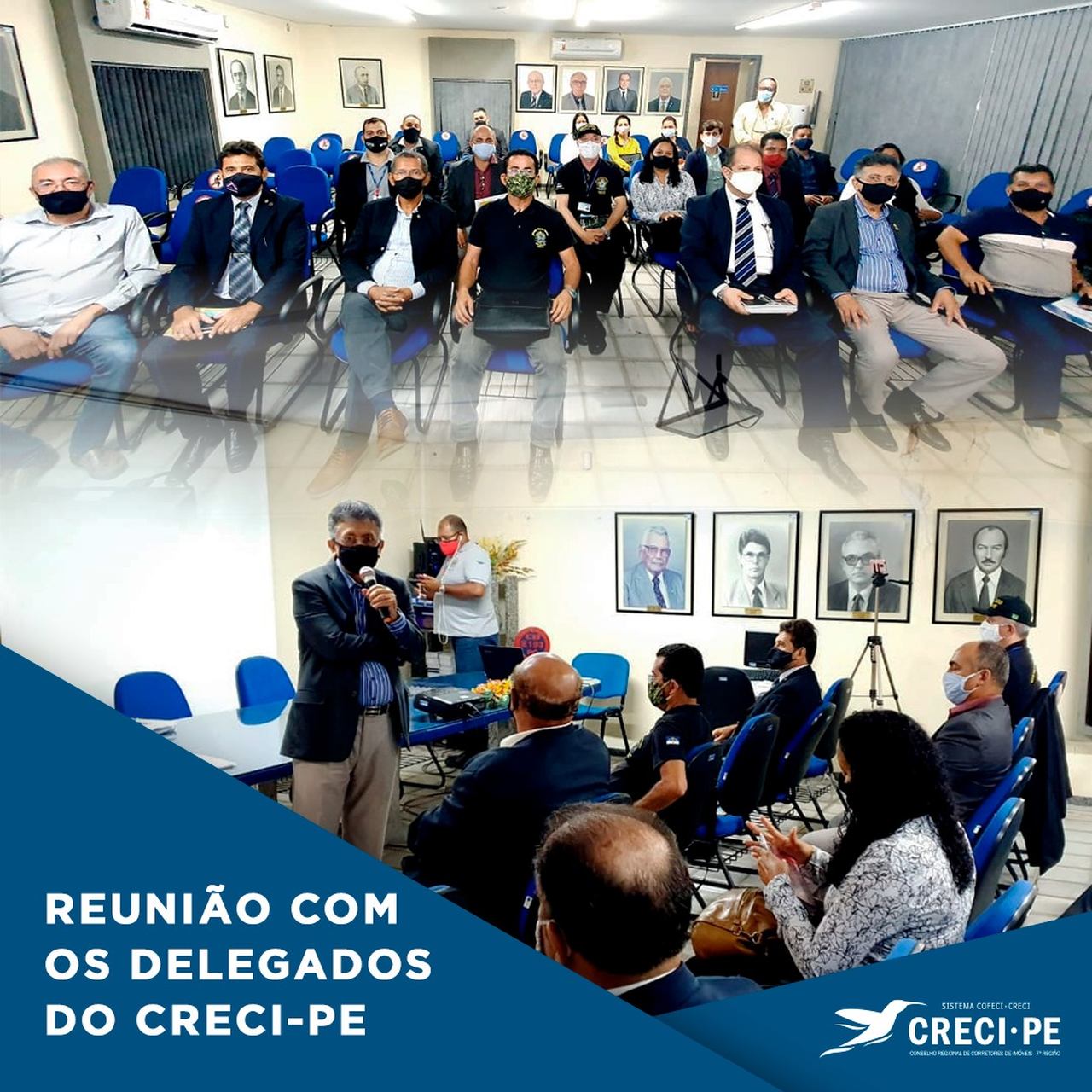 Reunião com os Delegados
