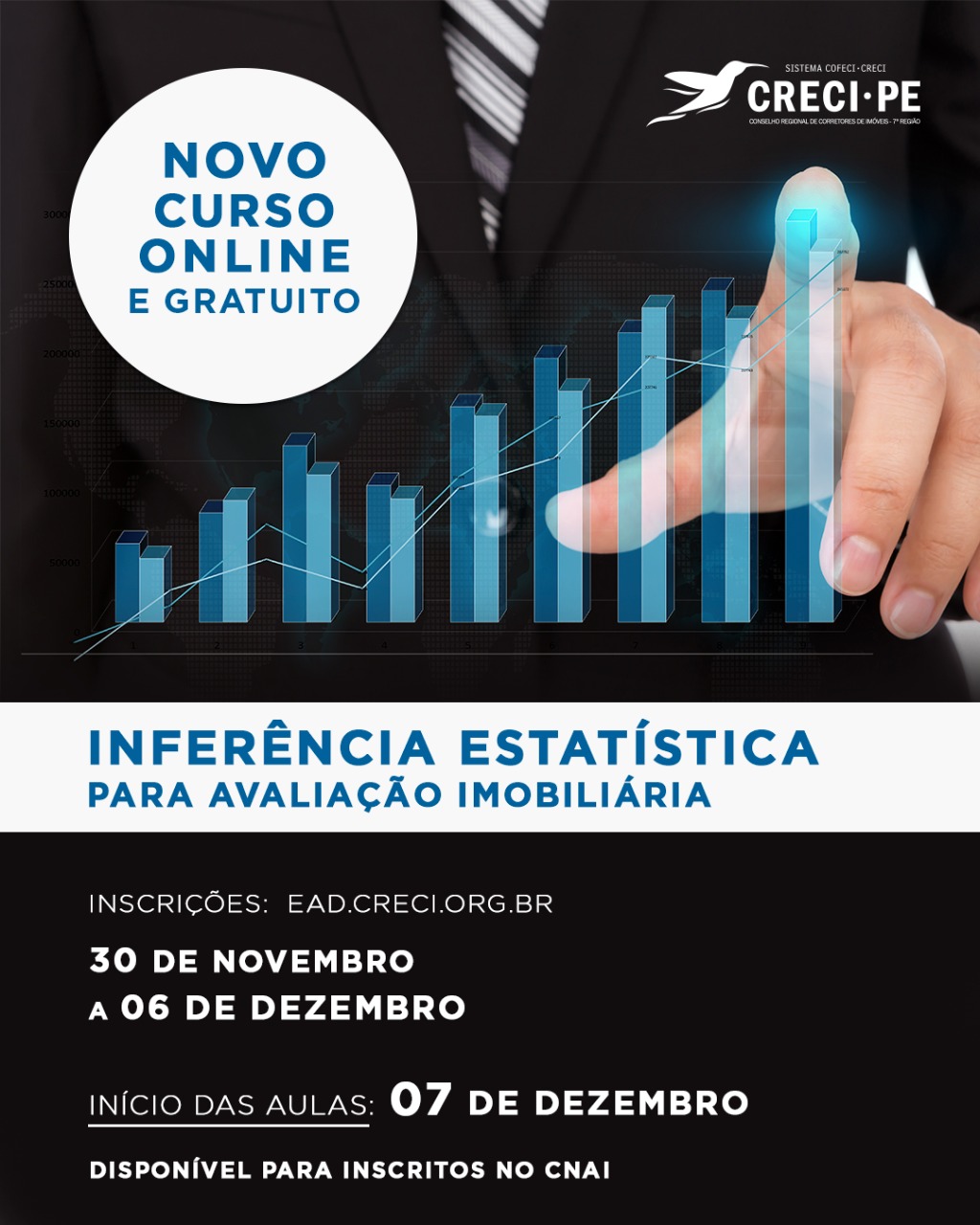 NOVO CURSO GRATUITO  EAD - INFERÊNCIA ESTATÍSTICA PARA AVALIAÇÃO IMOBILIÁRIA