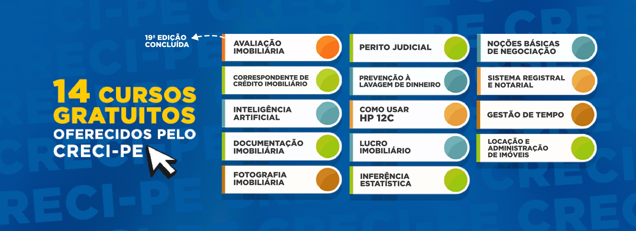 Cursos EAD gratuitos do CRECI